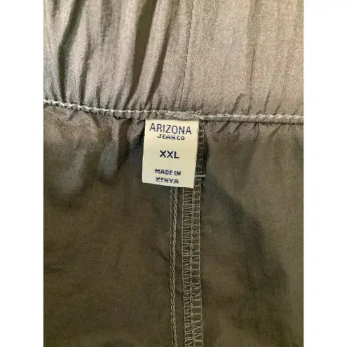 Arizona Size XXL Grey Elastic Waistband Cargo Pants. New With Tags