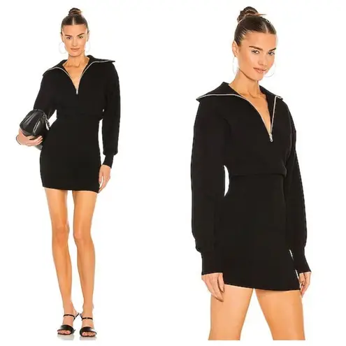 ALC Frank A.L.C. Otto Half-Zip Sweater Dress