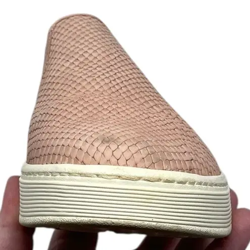 Sofft Suede Leather Slip On Pink Mule Sneaker Women’s Size 9.5M
