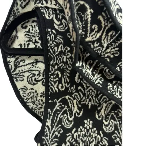 Leifsdottir Ruffle Neck Sleeveless Wool Cashmere Sweater Dress XS Black