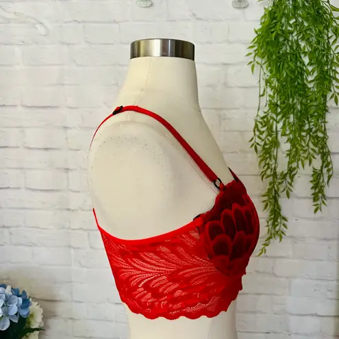 Boutique NEW Red Lace Bustier