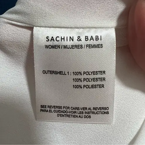 Sachin + Babi NEW NWT Camryn Midi Dress In Blue Ikat Floral