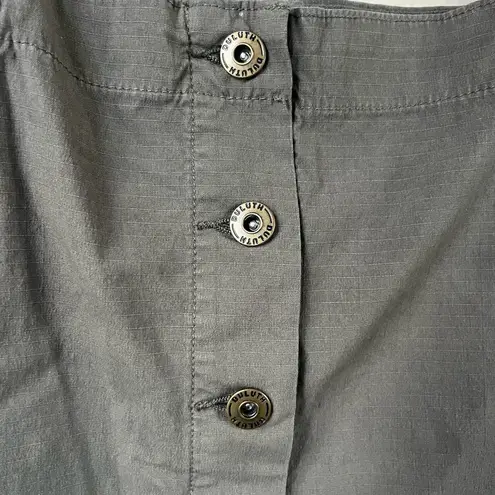 Duluth Trading Company Shop Square Jumper Gray Size L