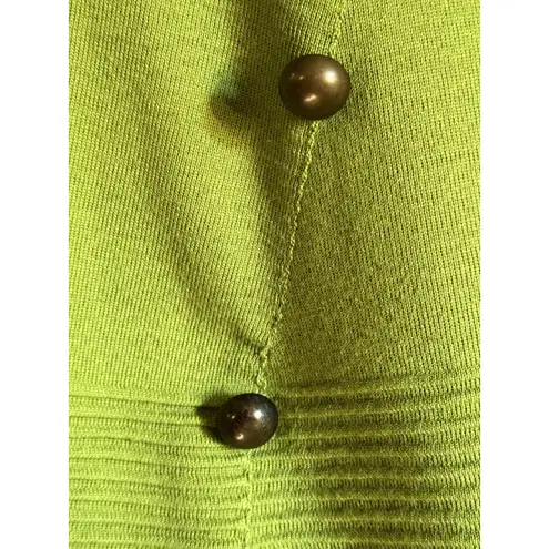 Fiore Bella Brilliant Green Sweater with Bronze