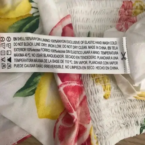 Forever 21 💥🆕 Fruit Prints Woven Bralette Top L🆕