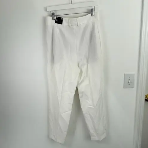 EXPRESS  Editor Dress Pants White Career Business Capsole NEW Womens 10