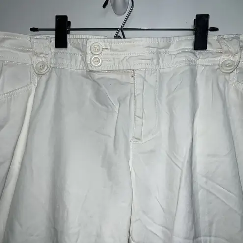 Bermuda Venezia Shorts Womens Plus Size 22 White Walking Casual High Rise