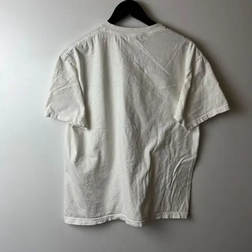 LFMS Music T Shirt Vintage 90s White Medium M Graphic Tee