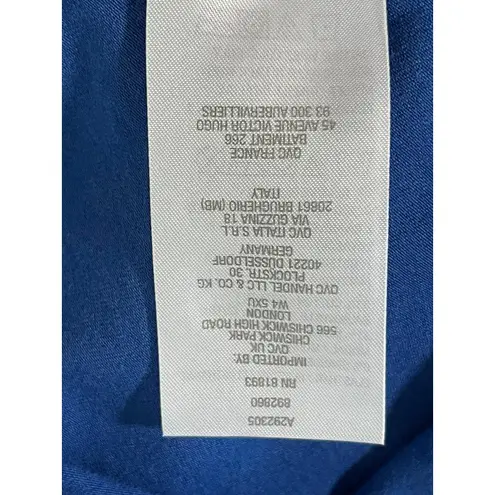 Susan Graver Weekend Size Large Blue Scoop Neck Cotton Modal Sleeveless Tank Top