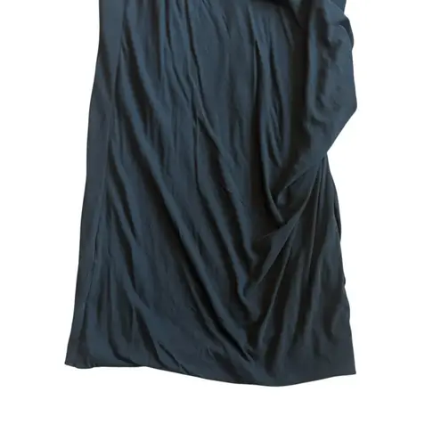 James Perse Standard Racerback Blouson Dress Black Sleeveless Size 3 Large NWT