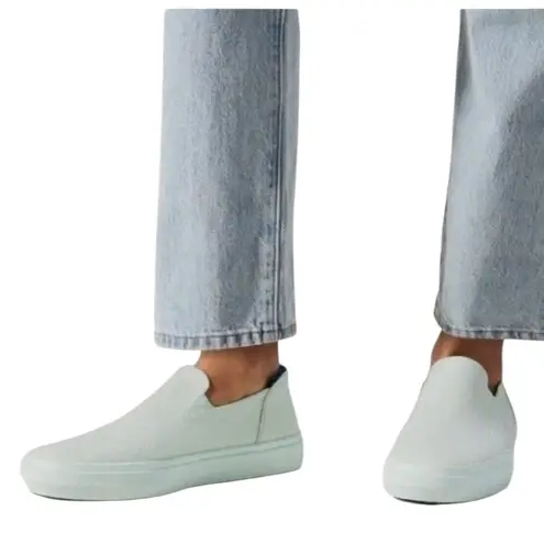 Rothy's Rothy’s The City Women’s Slip On Sneakets Flats Aquamarine Size 8 WORN ONCE