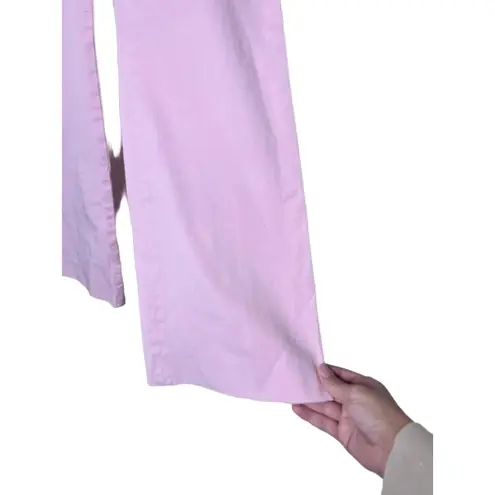 Victoria's Secret BODY BY VICTORIA Womens Size 2 Pink Christie Fit Stretch Flare Dress Pants