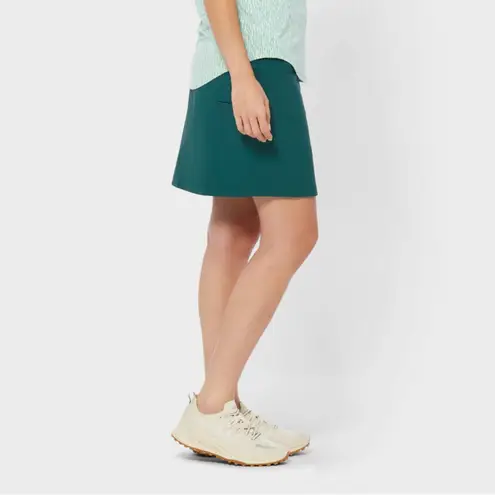 Duluth Hybrid Knit Waistband Skorts with Pockets Size 12 Green