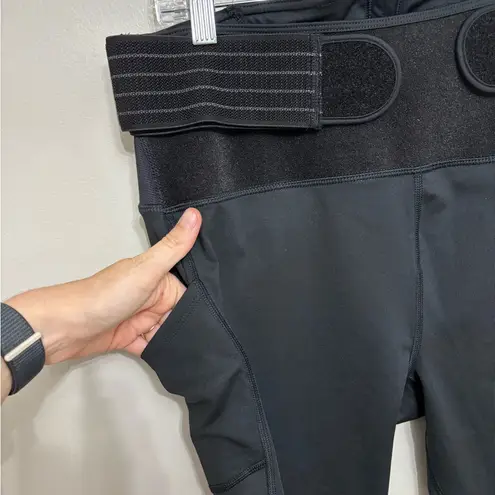 NWT Tommie Copper Lower Back Support Leggings with Adjustable Straps