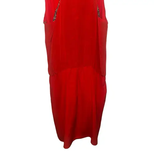 Greylin Women's Red Black Mini Dress S