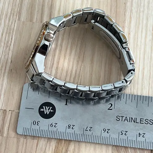 Caravelle by Bulova Ladies Watch Stainless Bracelet White Dial Date Window