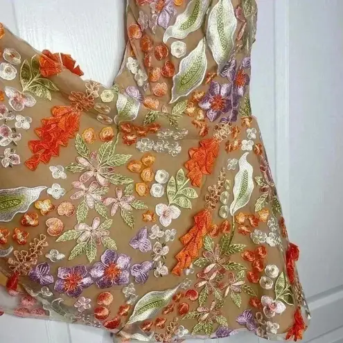 Elliatt NWT Discotheque Dress in Multi Orange Size XS