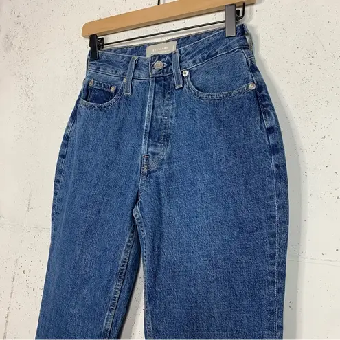 Everlane  The Curvy 90s Blue Denim Jeans Mom Jeans Size 25