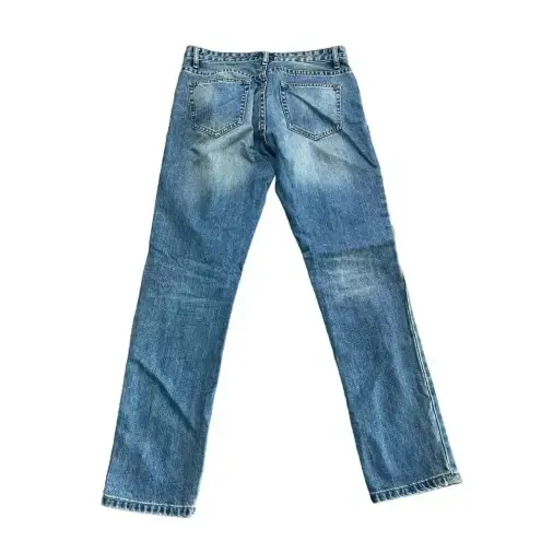 Stella Laguna Beach  Women's Blue Five Pocket Style Distressed Jean size 3