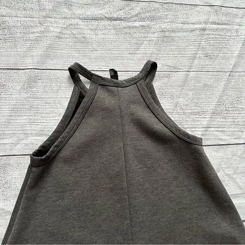 Ayla XS gray high neck tank top swing dress