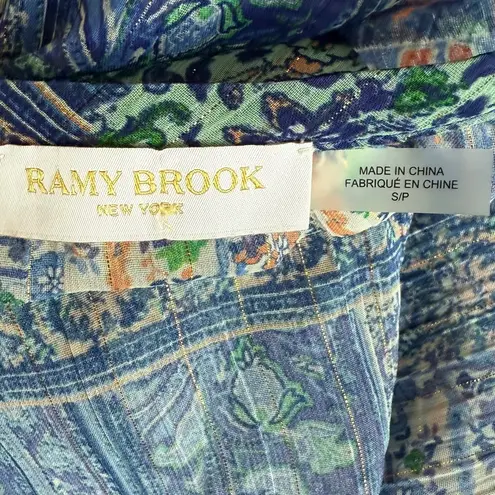 Ramy Brook Ariel Sheer Blouse Sz S