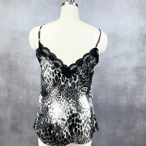 Davi & Dani Womens Leopard Cami Size M Y2K Lingeriecore Sultry Club Night Edgy