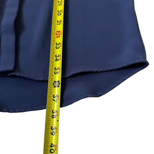 Savile Row Co Blue Knee Length Shirt Dress Women's Size 6 | 45