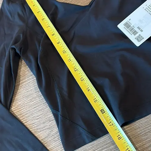 Lululemon  Align Long Sleeve Shirt Black size 8 NEW WITH TAGS 🖤