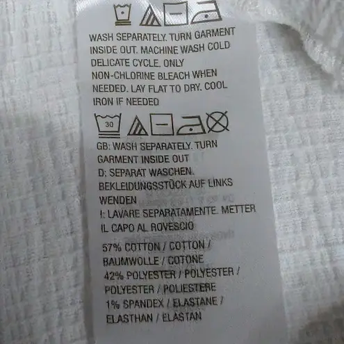 Belle Beach By Kim White Swim Coverup with Flowing Fabric Size 1X