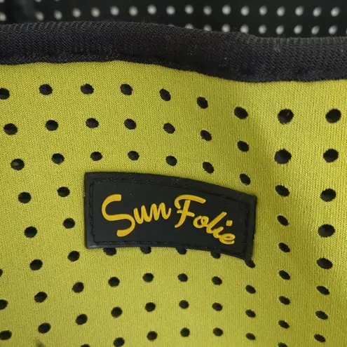 Sun Folie Neoprene Tote Bag with Rope Handle Yellow