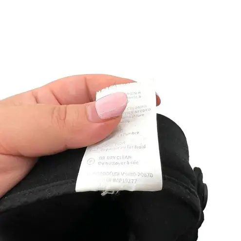 Vince  Riding‎ Pants Zip Front Pocket Black Ponte Knit Leggings Size 0