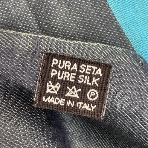 Bundle of Red, Orange, and Blue Silk Scarf/Pashmina Red