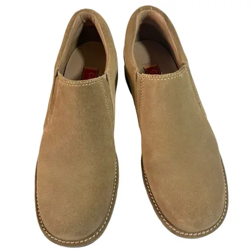 Cole Haan  Suede Slip On Loafers Tan 7