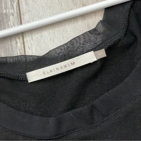 Elaine Kim Tunic sleeveless womens Black (small) office professional minimalist