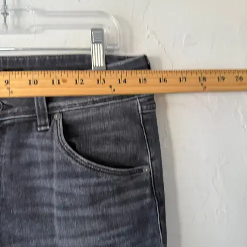 HUDSON Collin Skinny Jeans Dark Wash Women's Size 28 Casual 2010s Grunge Gray