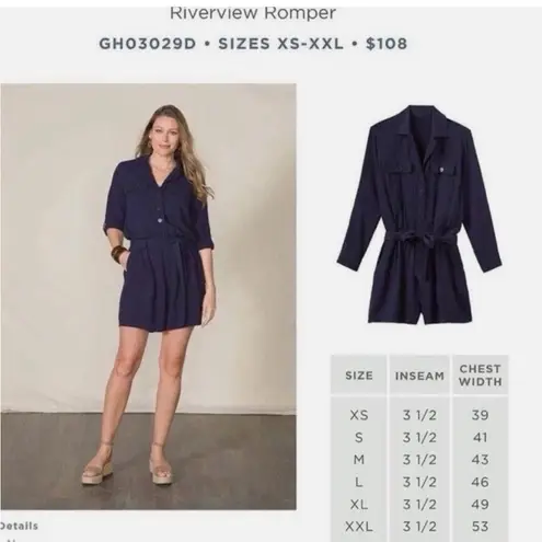 Matilda Jane /Good Hart Riverview Romper 835