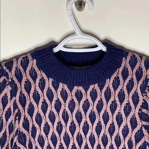 Urban Outfitters  diamond lantern sleeve sweater size S