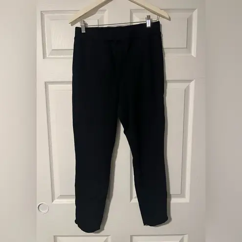 Frank & Eileen Christine Tulip Ankle Sweatpants Triple Fleece Black Lined effect