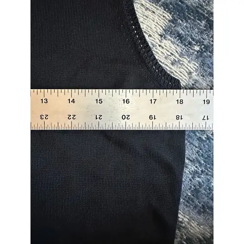 Pineapple Sequin Sweater Sleeveless Embellished Size XL Vintage Resort Cruise Black