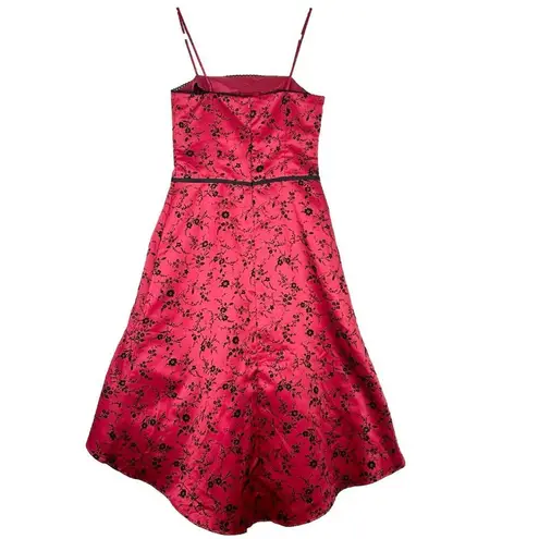 Jodi Kristopher Vintage Hi Low Dress Size 9/10 Modern 8 Vampy Whisigoth Gothic - Image 2