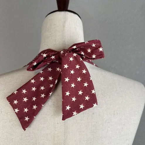 We Wore What Brooklyn Halter Bow Front One Piece Size L Dress Blues Stars Stripe