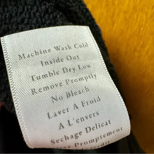 Frank & Eileen Donegal Unforgettable Midi Skirt Triple Fleece Black Small S