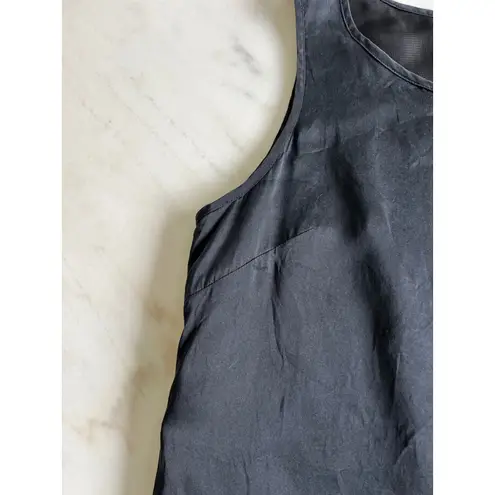 Pendleton Silk Tank Top Sleeveless Blouse Casual Black Top Size M