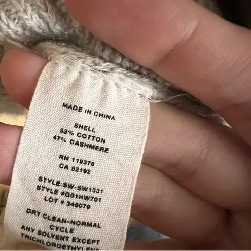 Helmut Lang Cashmere Boat Neck Knit Sweater Size XS