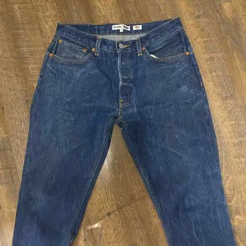 RE/DONE +Levi’s 70s Stovepipe HiRise Button fly Straight Leg style001-3WLSSSIZE
