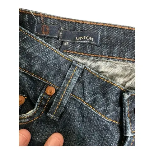 UNION Los Angeles USA
Fresco sapphire Mid Rise
Straight Leg Jeans Blue 26
Y2K