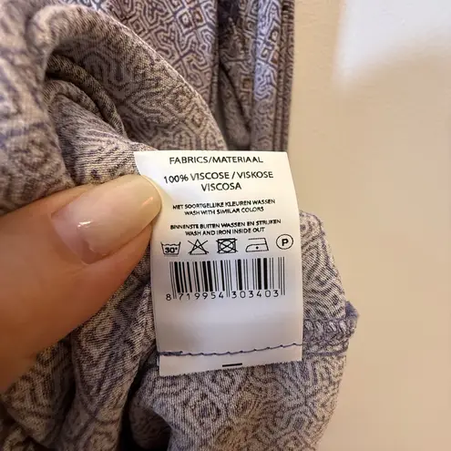 My Jewellery Western Boho Purple Brown Ruffle Detail Dress Women’s Size Small