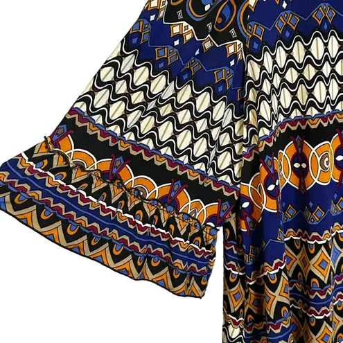 Chris & Carol Plus Polyester Spandex Ruffled Sleeve Blouse Size 3X #X1709027T