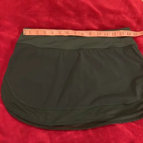 Lululemon  Hotty Hot Skirt Deep Green Size 6