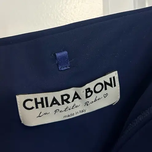 Chiara Boni La Petite Robe Dotai Draped Strapless Gown